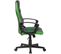 Fauteuil De Bureau / Gaming Glendale En Similicuir Et Tissu En Maille Noir / Vert