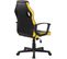 Fauteuil De Bureau / Gaming Glendale En Similicuir Et Tissu En Maille Noir / Jaune