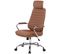 Fauteuil De Bureau  Rako Similicuir Marron Clair