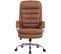 Fauteuil De Bureau Big Vancouver Similicuir Marron Clair