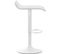 Tabouret De Bar Dyn V2 Similicuir Blanc /blanc