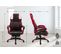 Fauteuil De Bureau Gamer Clovis En Similicuir Noir / Rouge