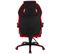 Fauteuil De Bureau Gamer Clovis En Similicuir Noir / Rouge