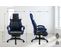 Fauteuil De Bureau Gamer Clovis En Similicuir Noir / Bleu