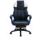 Fauteuil De Bureau Gamer Clovis En Similicuir Noir / Bleu