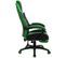 Fauteuil De Bureau Gamer Clovis En Similicuir Noir / Vert