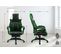 Fauteuil De Bureau Gamer Clovis En Similicuir Noir / Vert