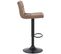 Tabouret De Bar Feni En Velours Marron