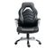 Fauteuil De Bureau / Gaming Foxton En Similicuir Noir / Gris