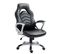 Fauteuil De Bureau / Gaming Foxton En Similicuir Noir / Gris