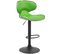 Lot De 2 Tabourets De Bar Las Vegas V2 Similicuir Vert/noir