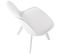 Lot De 4 Chaises De Cuisine Linares Blanc / Blanc/plastique