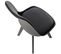 Lot De 4 Chaises De Cuisine Linares Noir / Noir/plastique