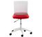 Chaise De Bureau Originale Apolda Rouge/tissu