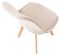 Lot De 4 Chaises De Cuisine Linares Beige/velours