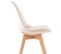 Lot De 4 Chaises De Cuisine Linares Beige/velours