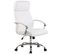 Fauteuil De Bureau Faro Xl Blanc /similicuir