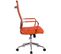 Fauteuil De Bureau Kolumbus Similicuir Orange