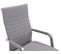 Chaise De Bureau Amadora Avec Hauteur Réglable Et Pied En Métal Gris/tissu
