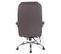 Fauteuil De Bureau Pacific En Véritable Cuir Avec Fonction Massage Marron