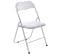 Lot De 4 Chaises Pliables Felix Blanc / Blanc