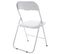 Lot De 4 Chaises Pliables Felix Blanc / Blanc