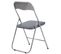 Lot De 4 Chaises Pliables Felix Gris / Argent