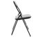 Lot De 4 Chaises Pliables Felix Noir / Noir