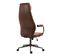 Fauteuil De Bureau Pocatello En Similicuir Ajustable Et Pivotant Cognac