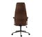 Fauteuil De Bureau Pocatello En Similicuir Ajustable Et Pivotant Cognac