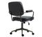 Fauteuil De Bureau Retro Natrona En Similicuir Ajustable Et Pivotant Noir Antique