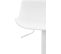 Lot De 4 Tabourets De Bar Aveiro En Plastique Blanc