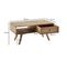 Table Basse Design 90x40x45 Cm Table De Salon En Bois Massif Table Basse