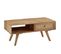 Table Basse Design 90x40x45 Cm Table De Salon En Bois Massif Table Basse