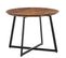 Table Basse Ronde Bois Massif 60x60x45 Cm Petite Table De Salon Moderne