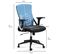 Chaise De Bureau Tissu Fauteuil Ergonomique Siège Pivotante 120 Kg