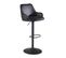 Tabouret De Bar Moderne Similicuir Chaise Fauteuil De Comptoir Noir