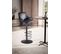 Tabouret De Bar Moderne Similicuir Chaise Fauteuil De Comptoir Noir