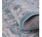 Milan - Tapis D'inspiration Designer Bleu Taupe 160 X 230 Cm