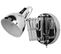 Lot De 2 Lampes Murales Chrome Harrington