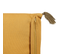 Coussin Impression En Bloc Coton Jaune Rheum 45 X 45 Cm