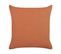 Coussin Impression En Bloc Coton Orange Vitis 45 X 45 Cm