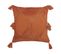 Lot De 2 Coussins Touffeté Coton Orange Avium 45 X 45 Cm