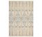 Tapis En Coton 160 X 230 Cm Beige Et Jaune Kadapa