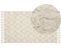 Tapis En Coton 80 X 150 Cm Beige Aksaray