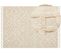 Tapis En Coton 160 X 230 Cm Beige Ardahan