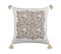 Lot De 2 Coussins Impression En Bloc Coton Multicolore Carissa 45 X 45 Cm