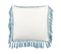 Lot De 2 Coussins Impression En Bloc Coton Bleu Pallida 45 X 45 Cm