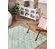 Tapis En Coton Vert 160 X 230 Cm Hatay