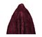 Coussin Rouge Bordeaux Pilea 45 X 45 Cm